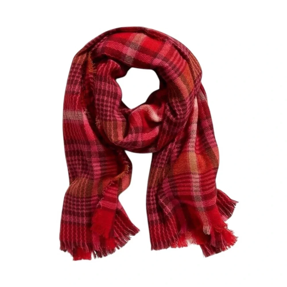Old Navy plaid blanket